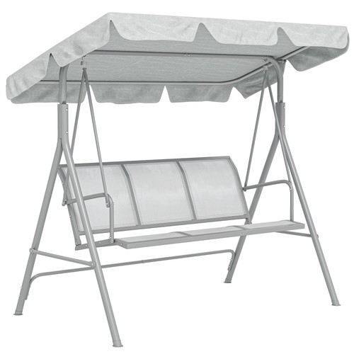 Metal garden swing chair - metal, 3