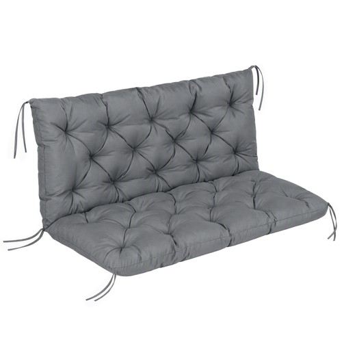 Outsunny garden bench - garden, cushion