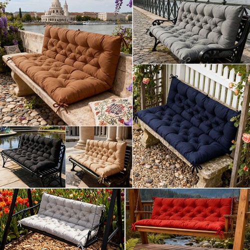 Garden bench cushion - 3, 4