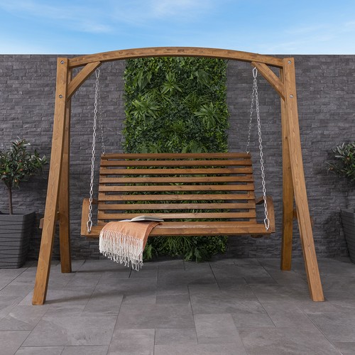 Seater larch wood wooden - 2-3,